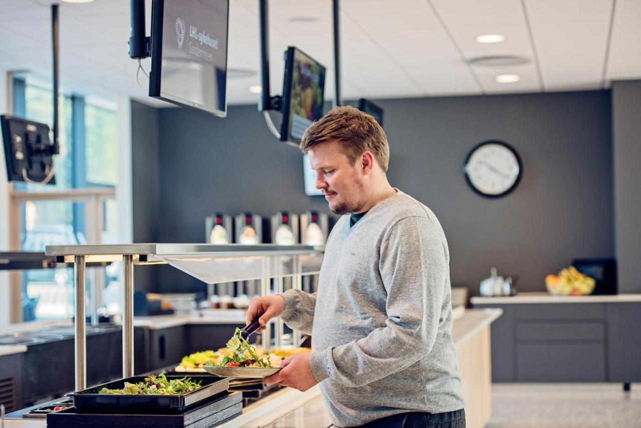 Cathinka Guldbergs Hotell Gardermoen Jessheim Esterno foto
