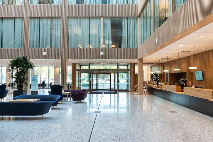 Cathinka Guldbergs Hotell Gardermoen Jessheim Esterno foto